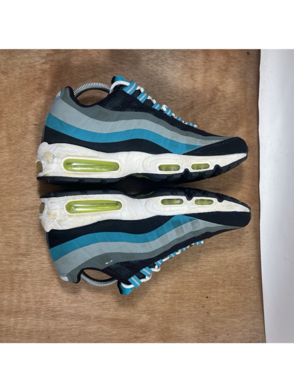 Nike Air Max 95 No Sew Men Size 9 Blue Shoes 6161901-033 - Picture 6 of 9